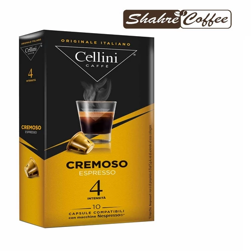 قهوه cellini ایتالیا cremoso espresso